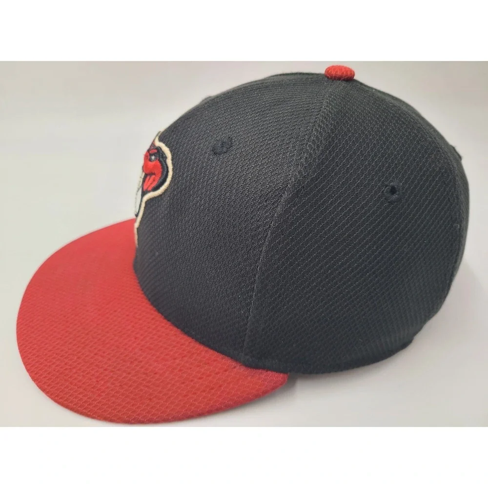 Arizona Diamondbacks New Era 59Fifty Fitted 7 Hat Cap Polyester‎ MLB Black Red